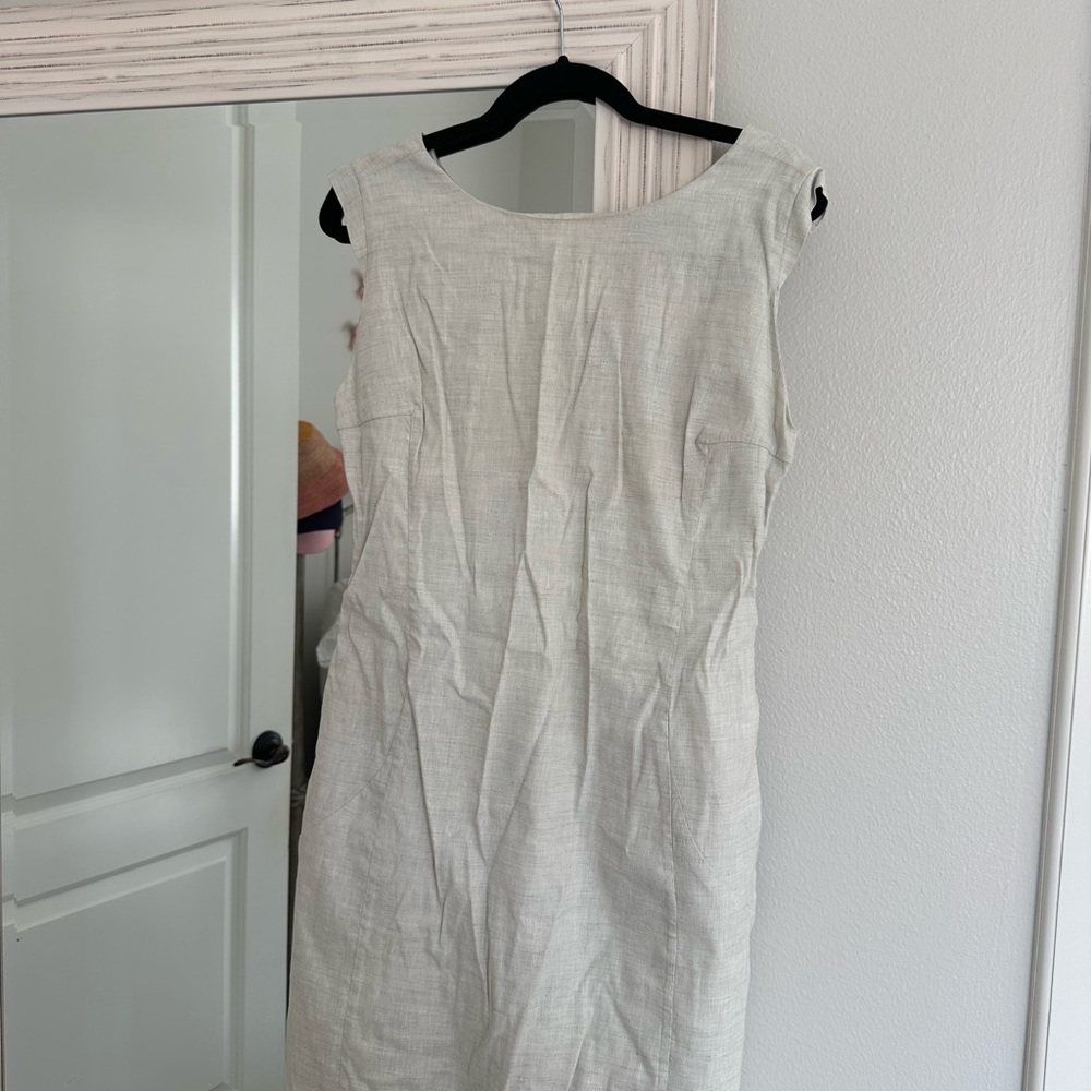 Lorena Antoniazzi Light Gray Midi Dress